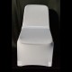 Housse de chaise blanche pour chaise coque
